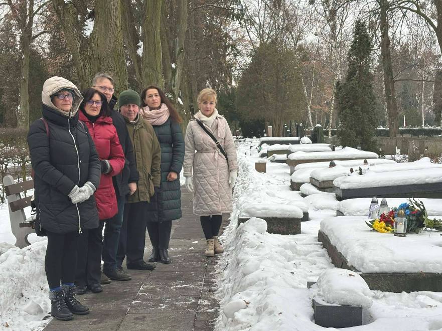 Pamiętamy o Patronie – Wizyta w Warszawie