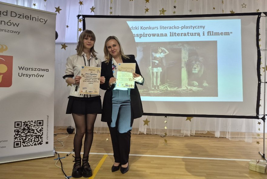 Uczennica naszej szkoły
