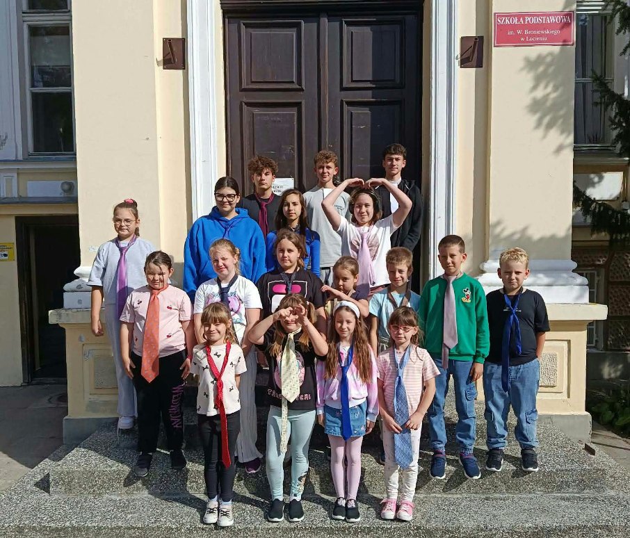 Krawaty poszły w ruch!- Dzień Krawata w naszej szkole